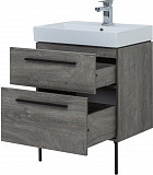 Мебель для ванной Aquanet Nova 60 дуб рошелье (2 ящика) 00246281