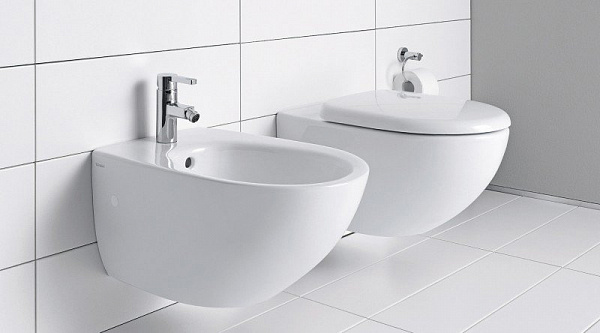 Подвесной унитаз Duravit  Architec 45720900A1 в комплекте с сиденьем Soft Close