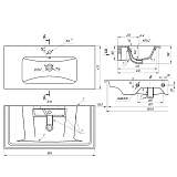 Раковина мебельная MYJOYS Euphoria 100
