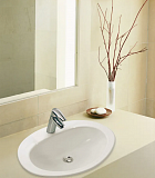 Раковина Jacob Delafon Ovale Dessus 50х41,5 см E1358-00