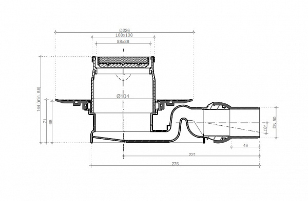 Confluo Standard 10х10 Plate 4 2in1 Pestan