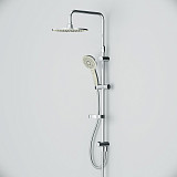 F0750A100 Inspire V2.0 душ.система, набор: верхн.душ d 250 мм, ручн.душ 3 ф-ции d 120 мм, переключат