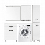 Тумба под раковину Жасмин 60, Космос/Даллас 120, с корзиной