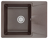 Мойка кухонная Granula прямоугольная кварц 6201, ЭСПРЕССО