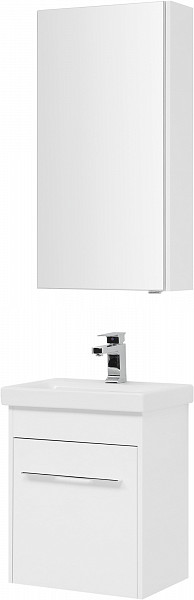 Мебель для ванной Aquanet Августа 50 (Moduo Slim) белый 00254067