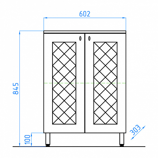 Комод Style Line Канна 60х84