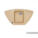 Мойка для кухни Aquaton Лория угловая латте 1A715032LR260