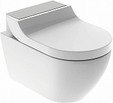 Унитаз-биде подвесной Geberit AquaClean Tuma Comfort 146.294.FW.1 вставка нерж. сталь