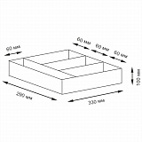 Плетеная корзина Wasserkraft Neime WB-190-L