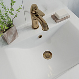 Выпуск для умывальника с переливом, золото, Cloud, IDDIS, CLOG000i88