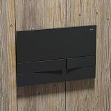 Клавиша смыва, универсальная, чёрный, Unifix, 006, IDDIS, UNI06MBi77