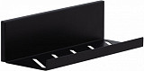 Полка Aquanet Магнум 30x80 черная матовая, открытая 00302224