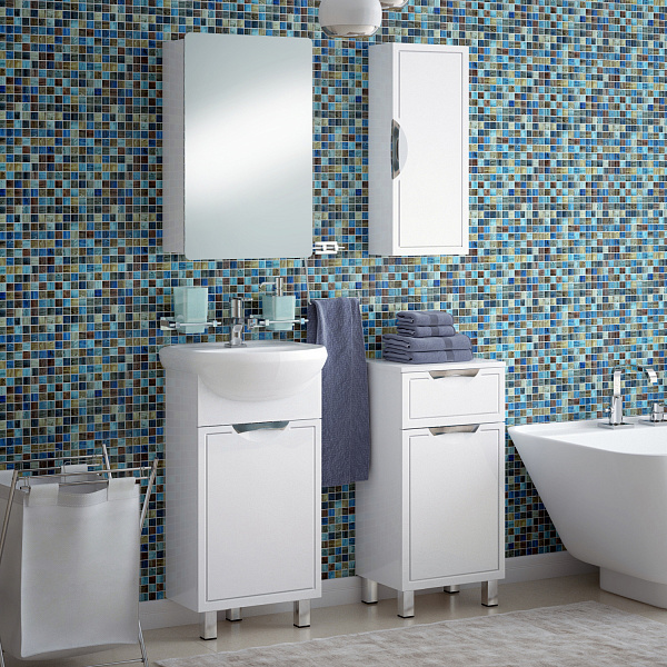 Шкаф подвесной Corozo "Монро 30", белый