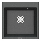 Мойка кухонная Point Арбель 51 PN3001GR, графит