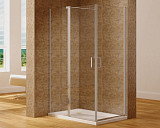 Душевой уголок Aquanet Cinetic 120х80,прозрачное стекло (AE12-N-120H190U-CT + AE12-N-80H190U-CT) AE12-N-120H190U-CT + AE12-N-80H190U-CT