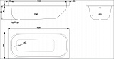 Стальная ванна Bette  Form 180х80 2950-000AD с шумоизоляцией