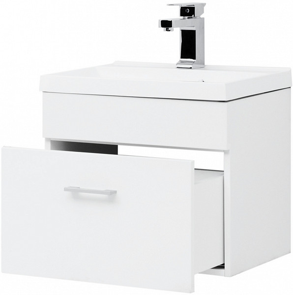 Тумба с раковиной Aquanet Нота 50 белый 00287705