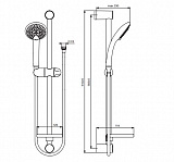 Душевой гарнитур Vidima Fresh BA212AA