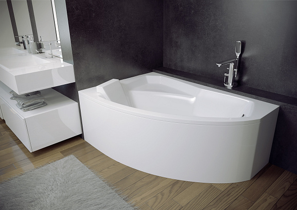 Акриловая ванна Besco Rima 160x100 WAR-160-NL Левая