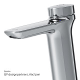 F50A82500 Inspire V2.0, TouchReel см-ль с д/к, излив 125 мм, хром