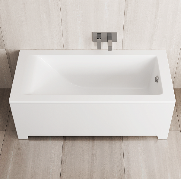 Ванна из литьевого мрамора Delice Diapason 1500х700