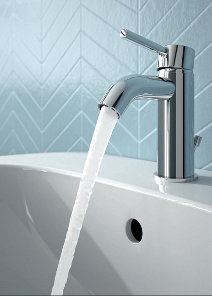 Смеситель Ideal Standard Ceraline BC822AA для раковины с донным клапаном