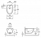 Биде подвесное Jacob Delafon Presquile E4441-00