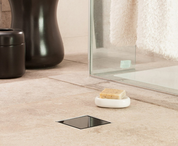 Confluo Standard 10х10 Vertical Dry Black Glass Pestan