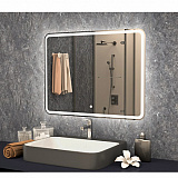 Зеркало AZARIO Aldo 1000*800 влагостойкое с подсветкой (CS00071905)