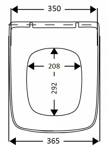 Крышка для чаши Roca Debba 8019D0004