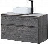 Тумба под раковину Aquanet Nova Lite 100 дуб рошелье (2 ящика) 00242582