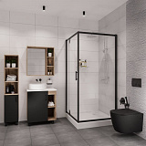 Душевой уголок Niagara Nova 90х90х190 NG- 6601-08 BLACK