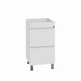 Тумба "Марс "48" 2 ящ, напольная (ум. Юпитер 1100*500 литой мрамор)