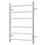 Полотенцесушитель электрический Point Аврора PN10856W П6 500x600 диммер справа, белый