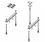 Ножки для ванны Riho Strong 207096