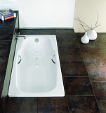 Стальная ванна BLB Atlantica 180x80 B80A с отверстиями под ручки