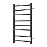 Полотенцесушитель электрический Point Аврора PN10858B П8 500x800 диммер справа, черный