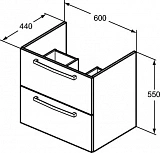 Тумба под раковину Ideal Standard Tempo E0574TI