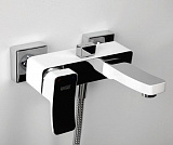 Смеситель для ванны с коротким изливом Wasserkraft Aller 1061WHITE