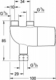 Термостат для раковины Grohe Grohtherm Micro 34487000