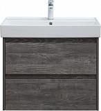 Тумба под раковину Aquanet Nova Lite 75 дуб серый (2 ящика) 00287890