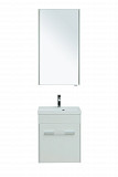 Тумба под раковину Aquanet Августа 50 белый (ручки хром) 00274140