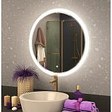 Зеркало AZARIO Silvio 700х700 влагостойкое с подсветкой и гравировкой (CS00071922)