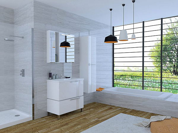 Шкаф-пенал Акватон Марко 33x158 1A181203MO010