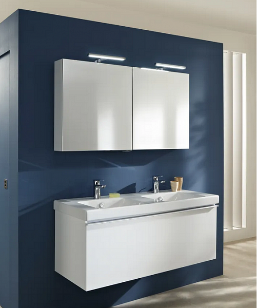 Двойная подвесная раковина Jacob Delafon Odeon Up  120х50 см E4730-00