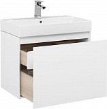 Тумба с раковиной Aquanet Йорк 70 белый 00212592