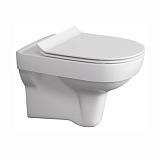 Унитаз подвесной Cersanit CARINA Clean On S-MZ-CARINA-XL-COn-S-DL-w с сиденьем
