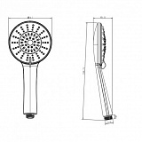 Лейка "Koller Pool" 5 режима SH0530