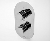 Термостатический смеситель для ванны и душа Wasserkraft Berkel 4844 Thermo