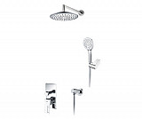 Встраиваемый комплект для душа с верхней душевой насадкой и лейкой Wasserkraft A14130